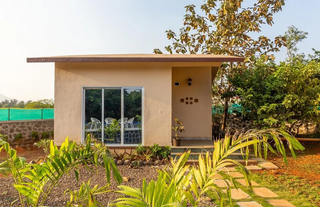 Saffronstays Apricus Farm - 4Bhk Veg Estate With Pool, Yoga & Garden-1